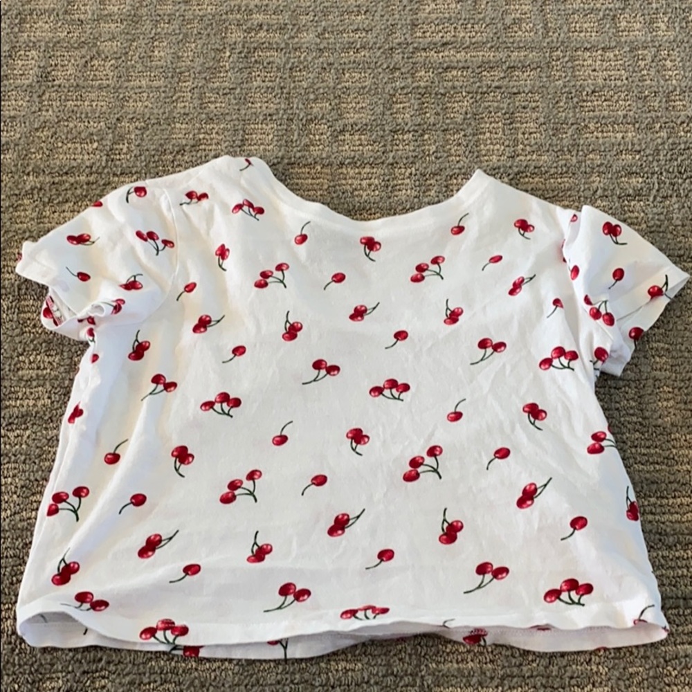Cherry crop top